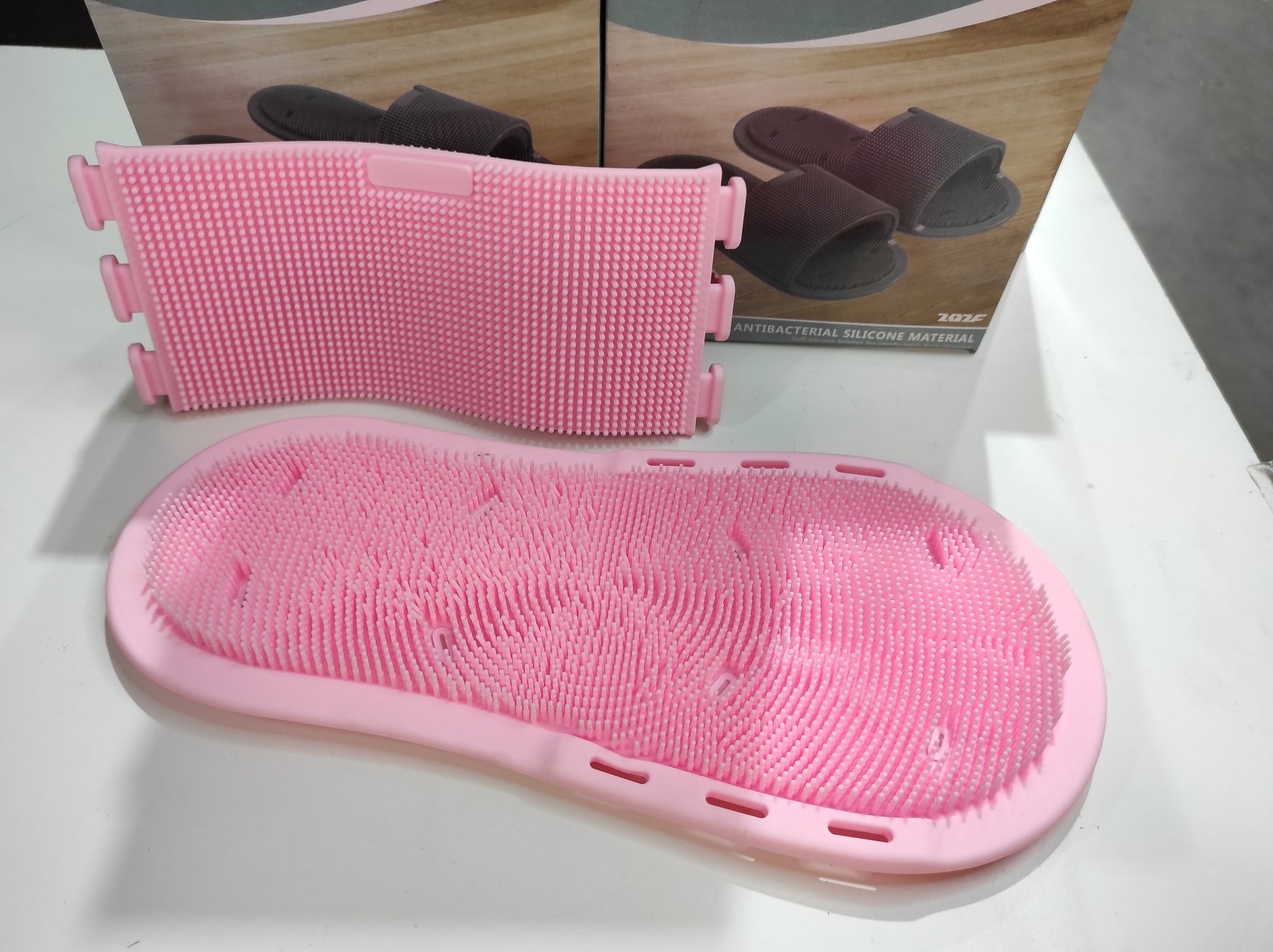 Zapatilla exfoliante 1und rosa - additional image 8